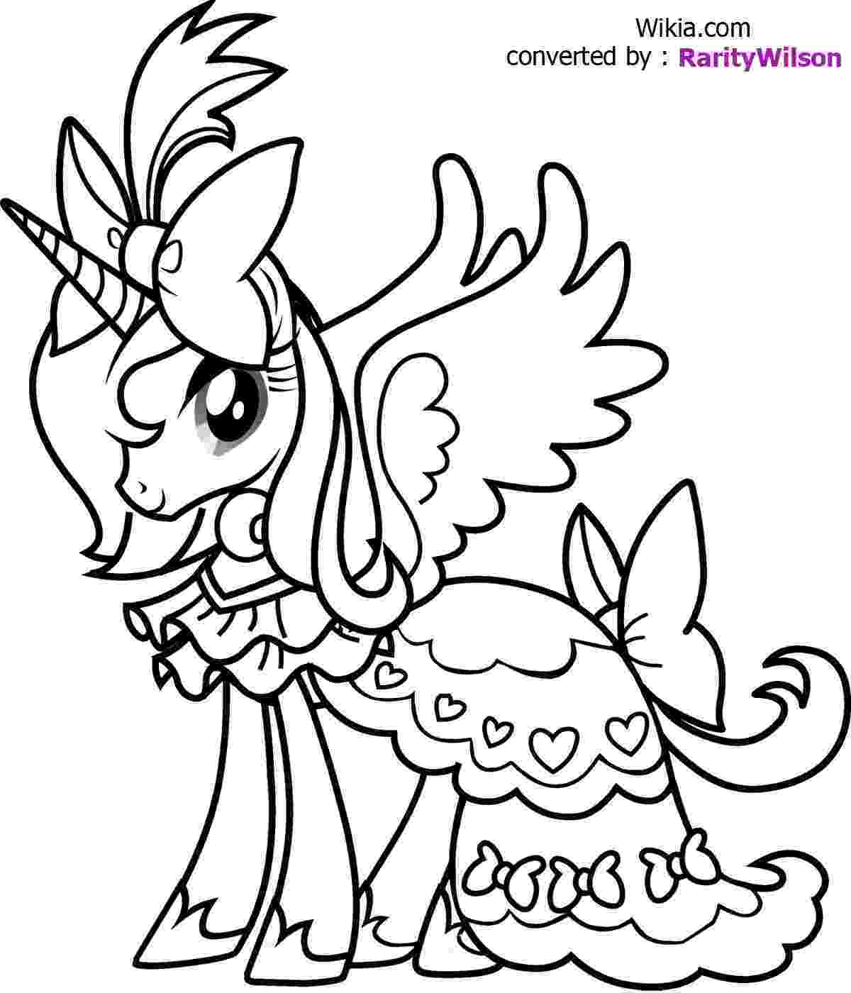 princess luna pictures my little pony coloring pages coloring pages for kids luna princess pictures 
