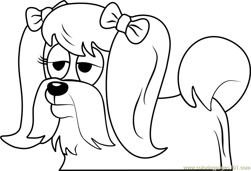 princess puppy coloring pages pound puppies princess coloring page free pound puppies coloring pages princess puppy 