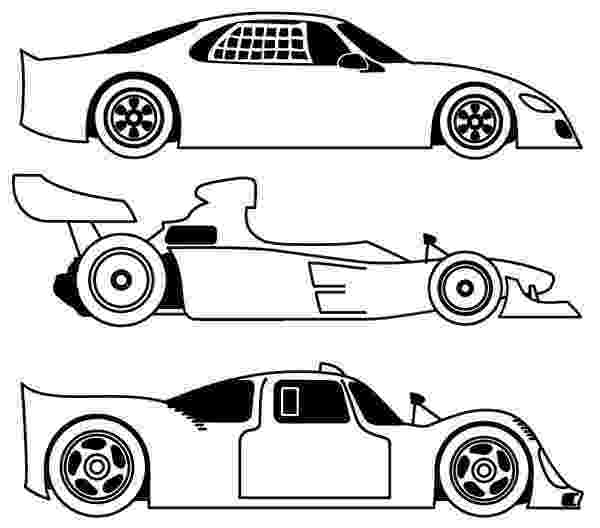 printable cars three different race car coloring page free printable cars printable 