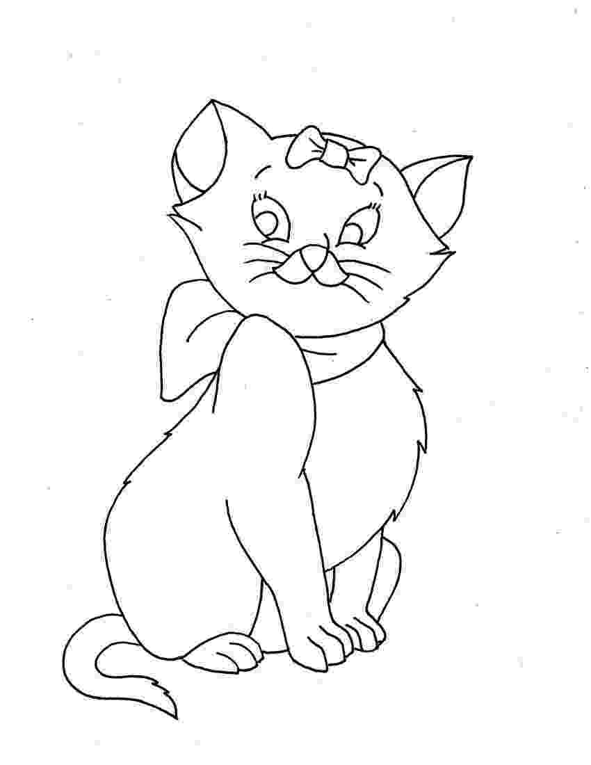 printable cats free printable cat coloring pages for kids printable cats 1 2
