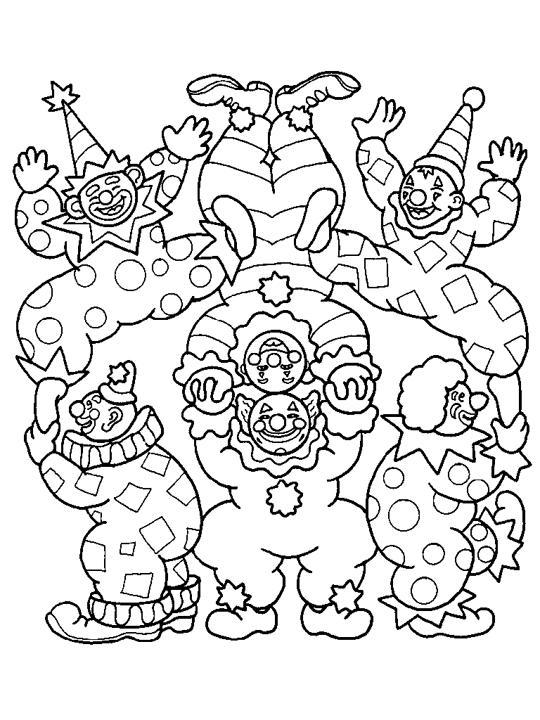 printable clown pictures clown coloring pages 360coloringpages pictures clown printable 