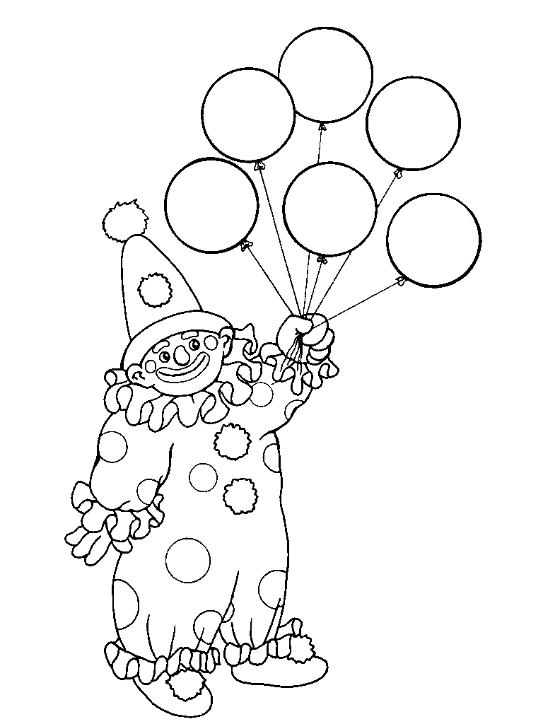 printable clown pictures free printable clown coloring pages for kids printable pictures clown 