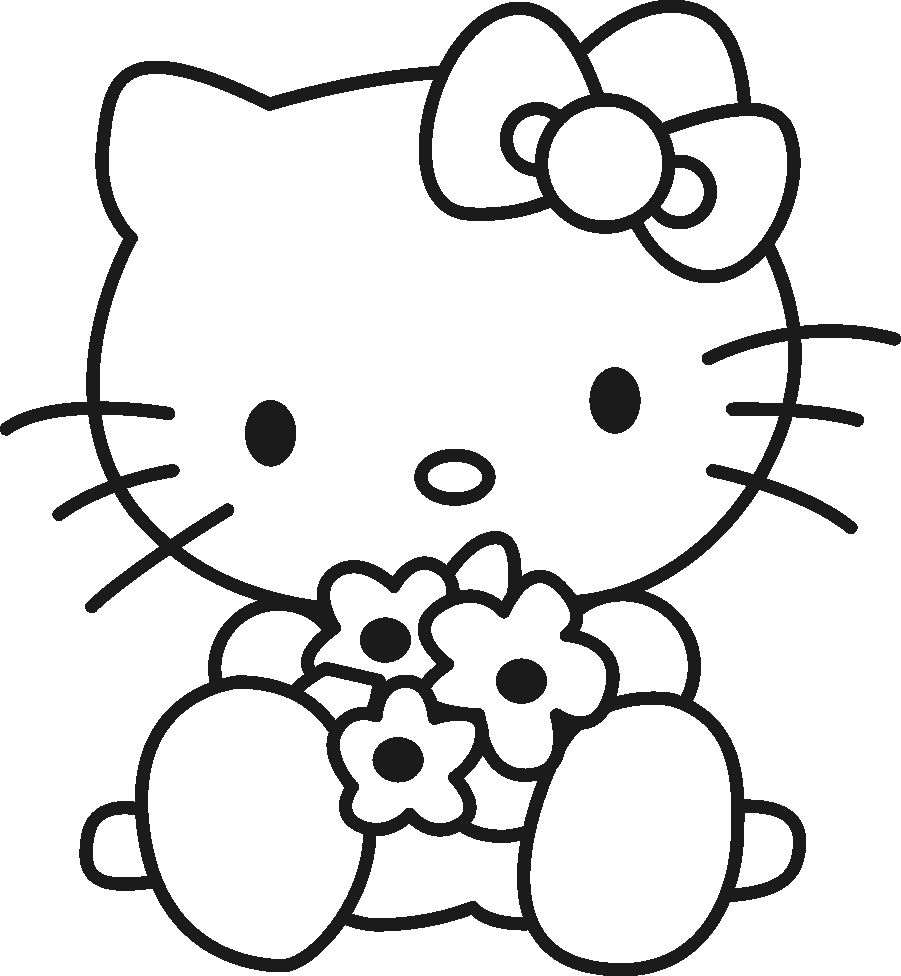 printable coloring pages hello kitty hello kitty winter coloring pages for kids printable free hello kitty printable pages coloring 