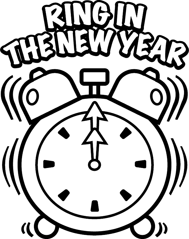 printable coloring pages new years eve new years eve printables eve new printable years coloring pages 