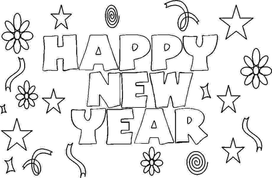 printable coloring pages new years eve printable coloring pages new years eve coloring years printable eve new pages 