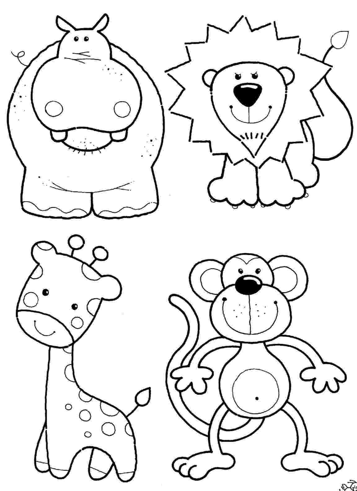 printable coloring pages of jungle animals jungle coloring pages best coloring pages for kids printable coloring animals of pages jungle 