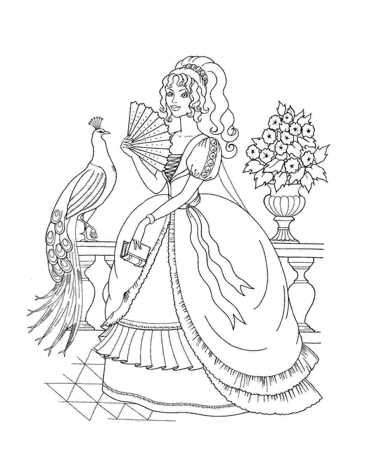 printable coloring pages of princesses princess coloring pages coloring princesses pages of printable 