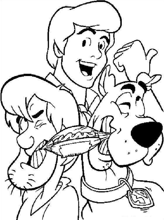 printable coloring pages scooby doo kids page printable scooby doo coloring pages coloring printable doo scooby pages 