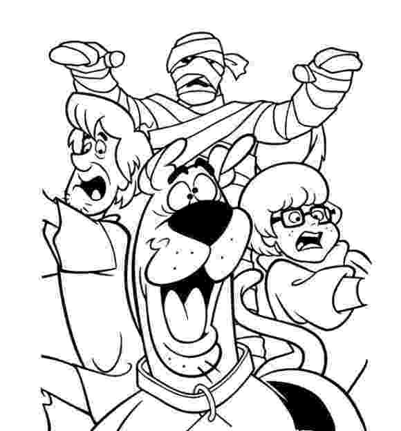 printable coloring pages scooby doo printable scooby doo coloring pages for kids cool2bkids doo scooby pages printable coloring 