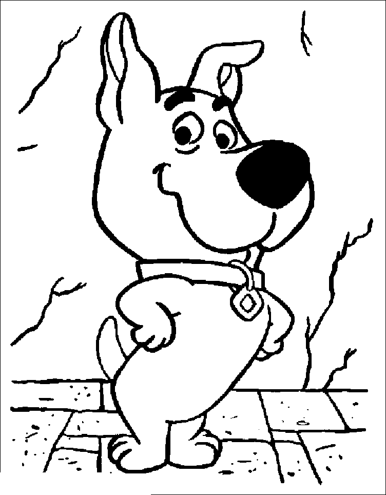 printable coloring pages scooby doo scooby doo cartoon coloring pages for halloween hallowen doo scooby printable coloring pages 
