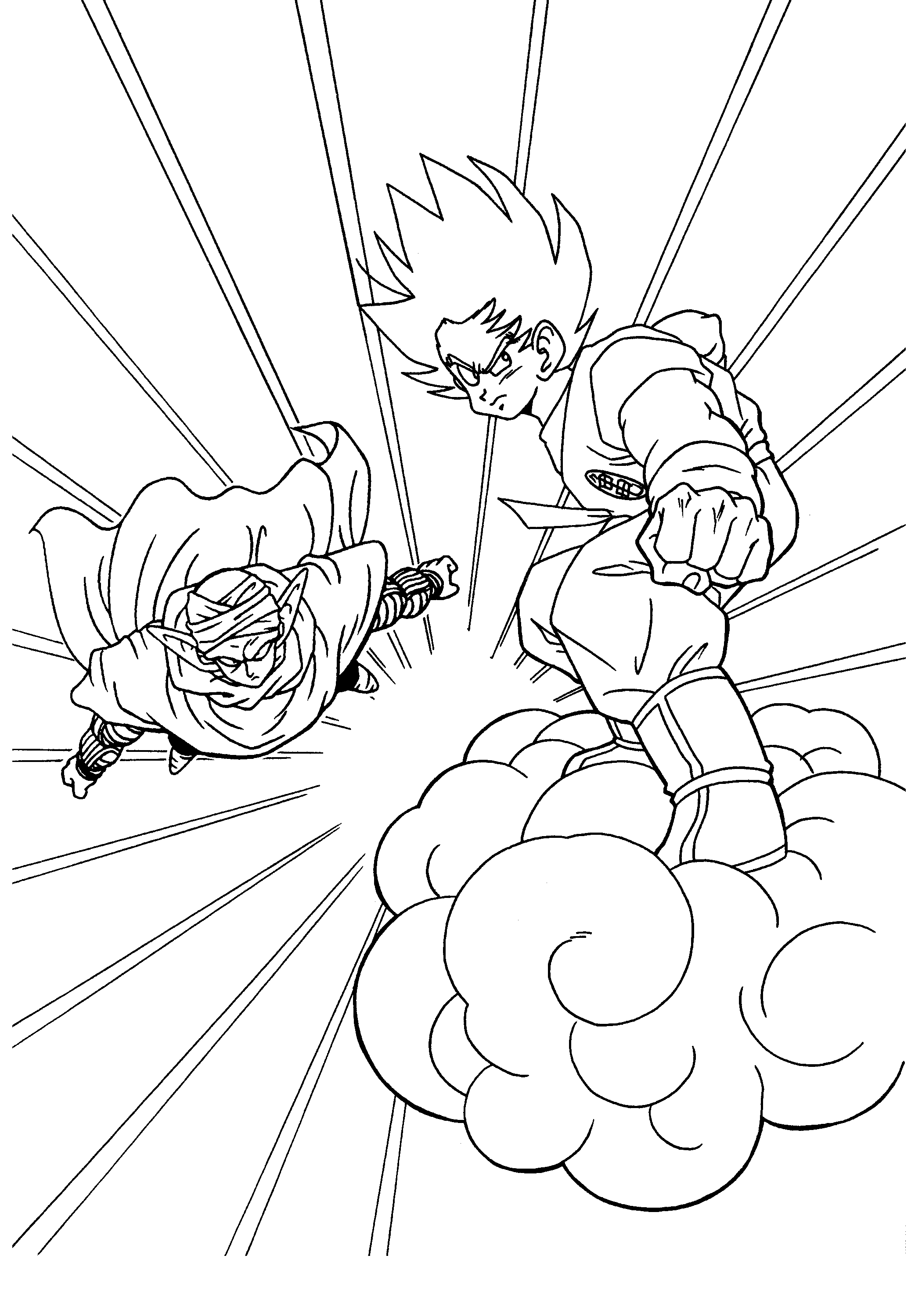 printable dragon ball z coloring pages free printable dragon ball z coloring pages for kids z pages coloring printable ball dragon 