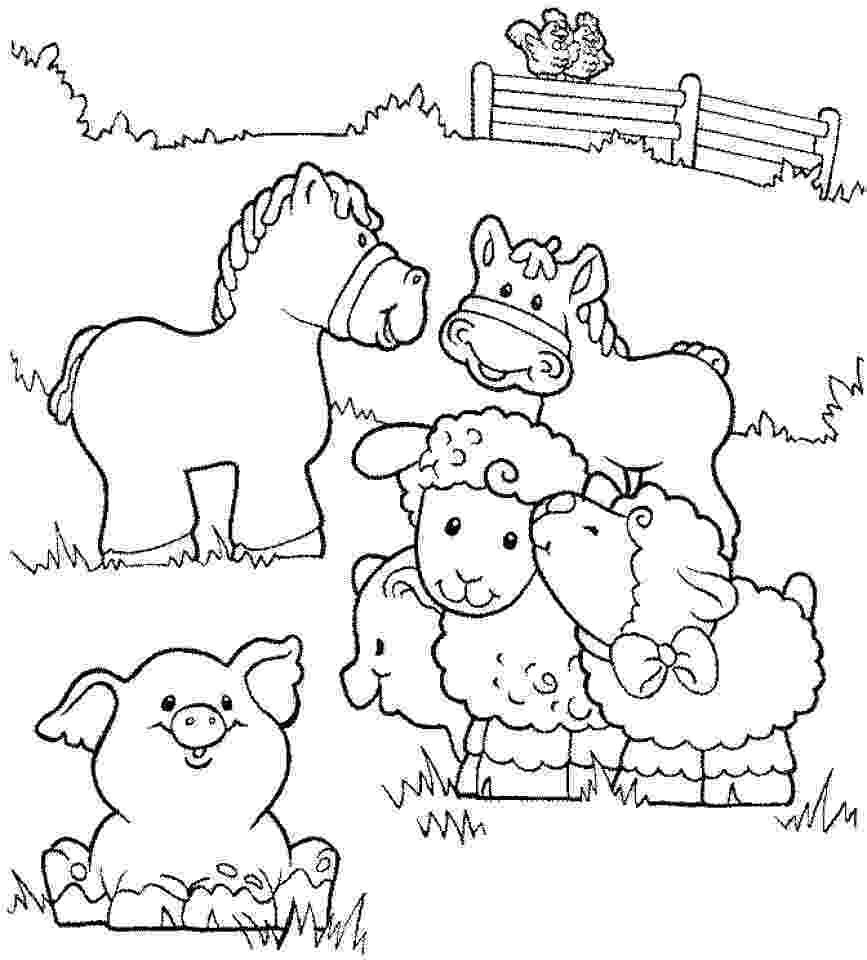 printable farm animal pictures farm coloring pages for preschool coloring home animal farm printable pictures 