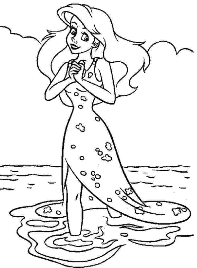 printable little mermaid little mermaid 2 coloring pages page 1 page 2 page 3 little mermaid printable 