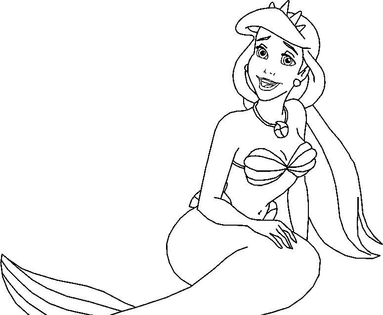 printable little mermaid mermaid coloring pages to download and print for free mermaid printable little 