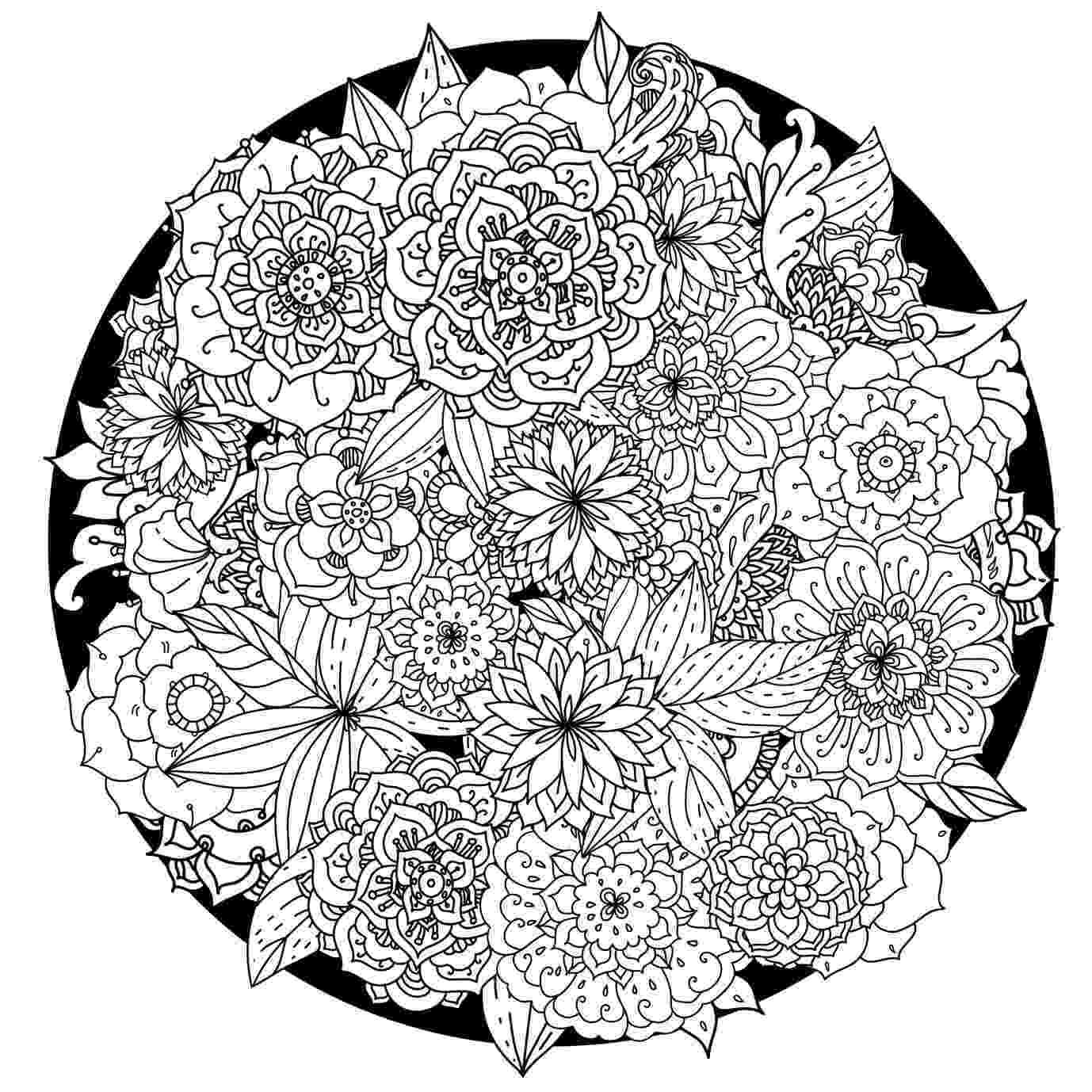 printable mandala coloring pages for adults coloring pages pages printable for adults mandala coloring 