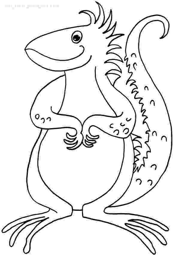 printable pictures of iguanas printable iguana coloring pages for kids cool2bkids printable of iguanas pictures 