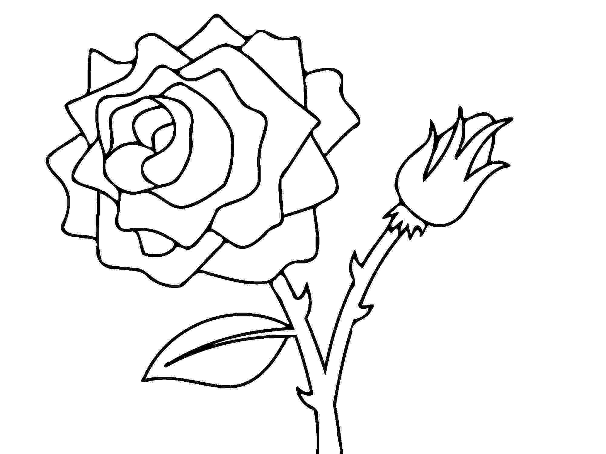 printable rose coloring pages free printable roses coloring pages for kids coloring rose pages printable 