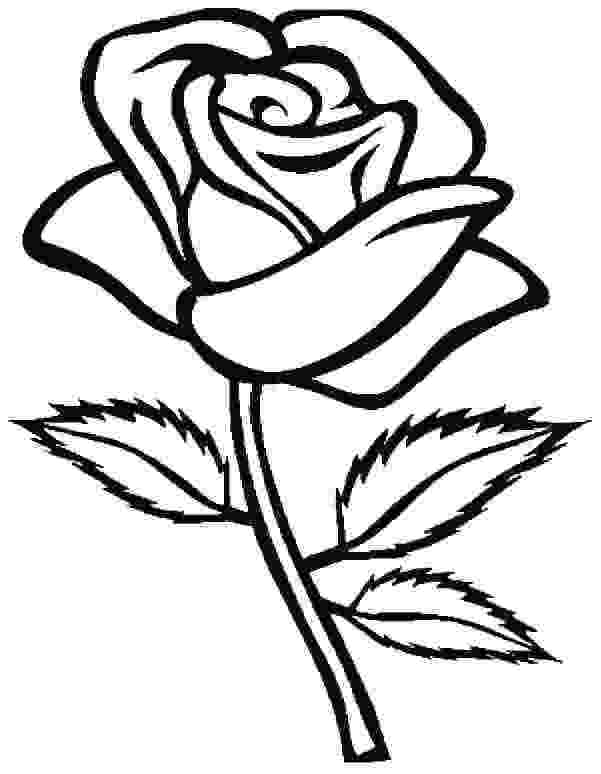 printable rose coloring pages free printable roses coloring pages for kids pages rose coloring printable 
