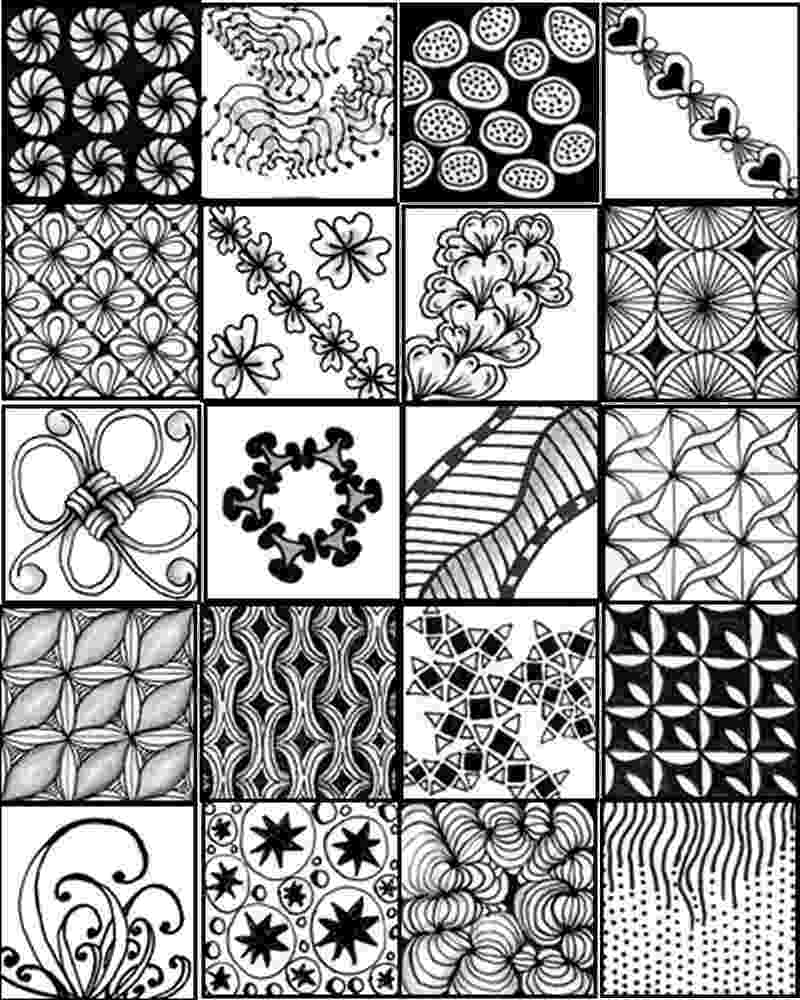 printable zentangle patterns hotcakes summer art challenge zentangle printable zentangle patterns 