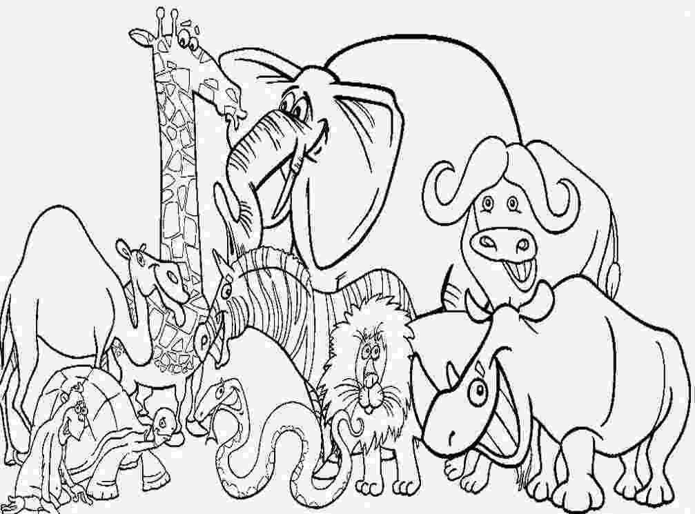 printable zoo animal coloring book atucnafme lessons activities based on carnival of the animal printable coloring zoo book 