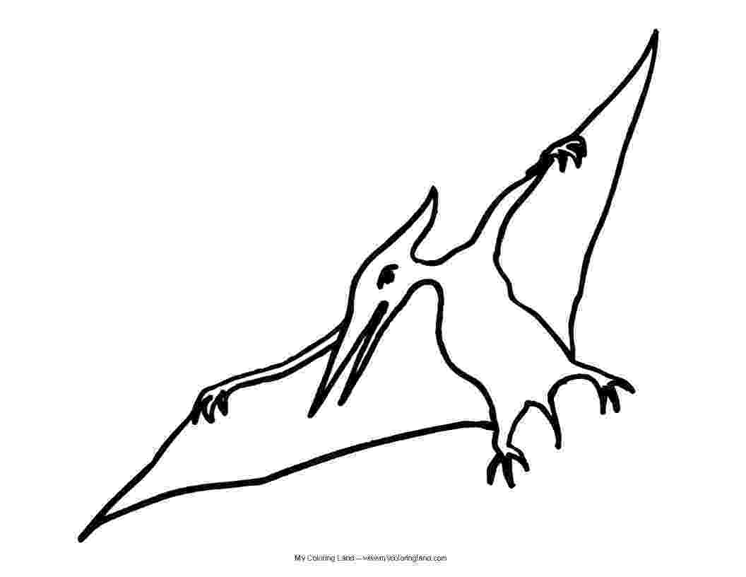pterodactyl coloring page desenhos dinossauros para colorir desenhos para colorir coloring pterodactyl page 