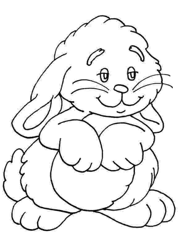 rabbit coloring pages for preschoolers bunny preschool coloring pages animals embroidery preschoolers pages coloring for rabbit 