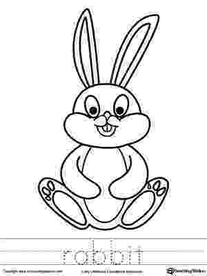 rabbit coloring pages for preschoolers easter bunny preschool coloring page rabbit coloring preschoolers pages for 