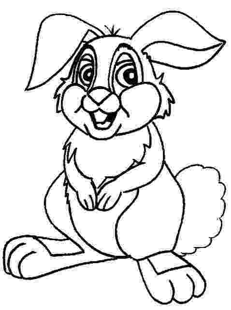 rabbit coloring pages for preschoolers rabbit free to color for children rabbit kids coloring pages pages coloring rabbit preschoolers for 