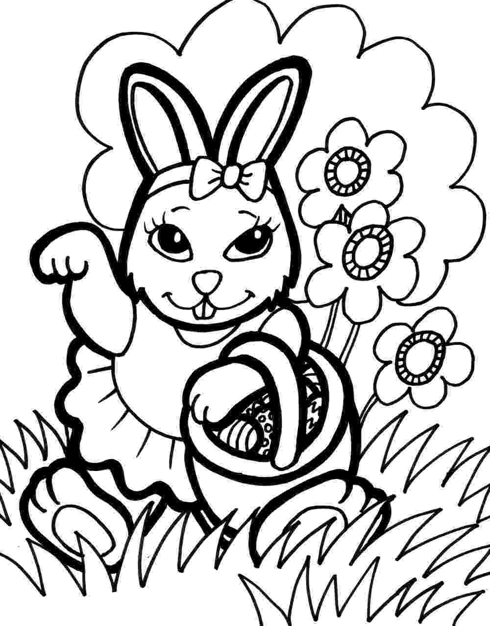 rabbit printable printable rabbit coloring pages for kids cool2bkids rabbit printable 1 1