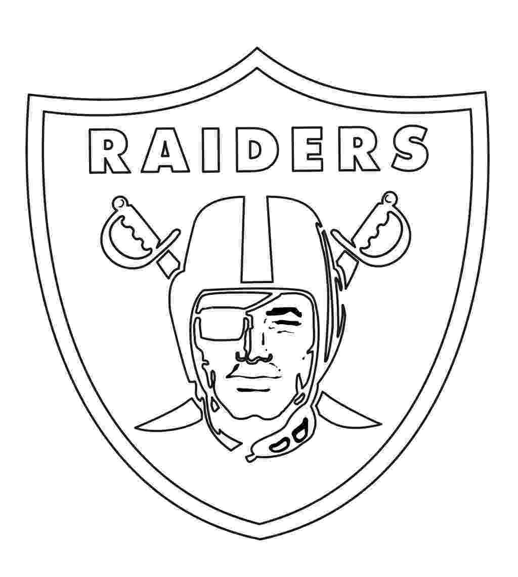raiders coloring pages oakland raiders from nfl coloring sheet pages coloring raiders 