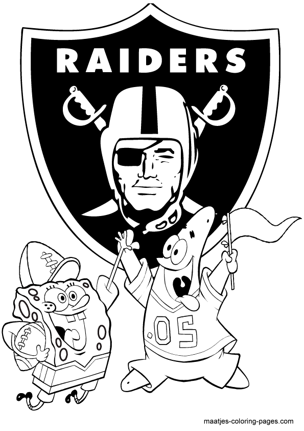 raiders coloring pages raiders logo drawing at getdrawings free download pages coloring raiders 