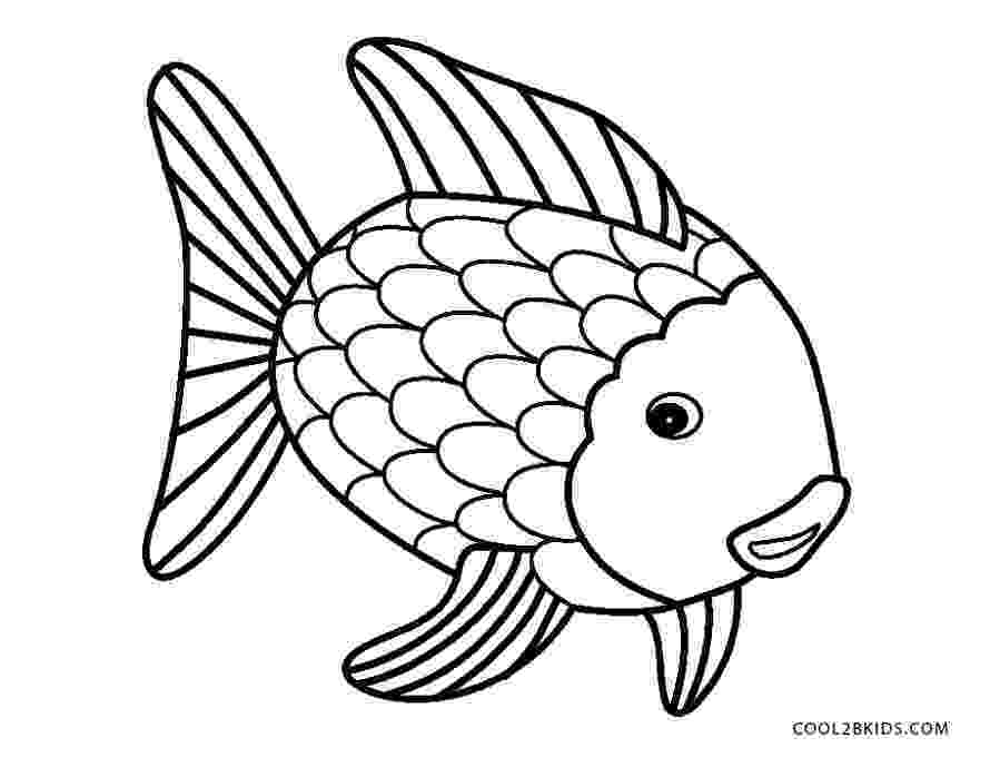 rainbow fish coloring sheet free printable fish coloring pages for kids cool2bkids rainbow sheet fish coloring 