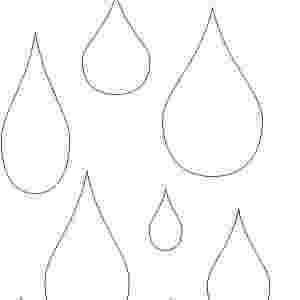 raindrop coloring page teardrop coloring pages raindrop page coloring 