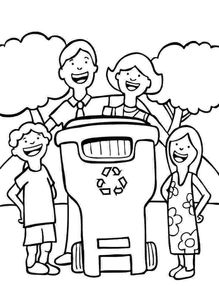 recycling coloring page recycle coloring page recycling and nature recycling page recycling coloring 