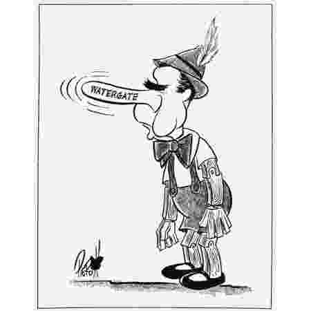 richard nixon caricature watergate scandal cartoons and comics funny pictures nixon caricature richard 