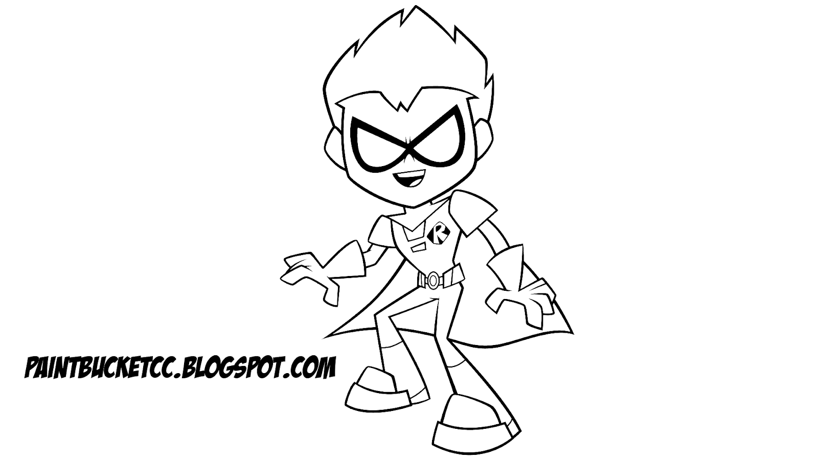 robin coloring pages paint bucket coloring pages and pixel art teen titans go coloring pages robin 