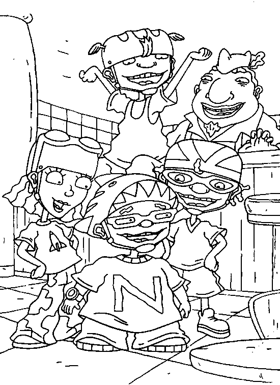 rocket power coloring pages kids n funcom 74 coloring pages of rocket power pages power rocket coloring 
