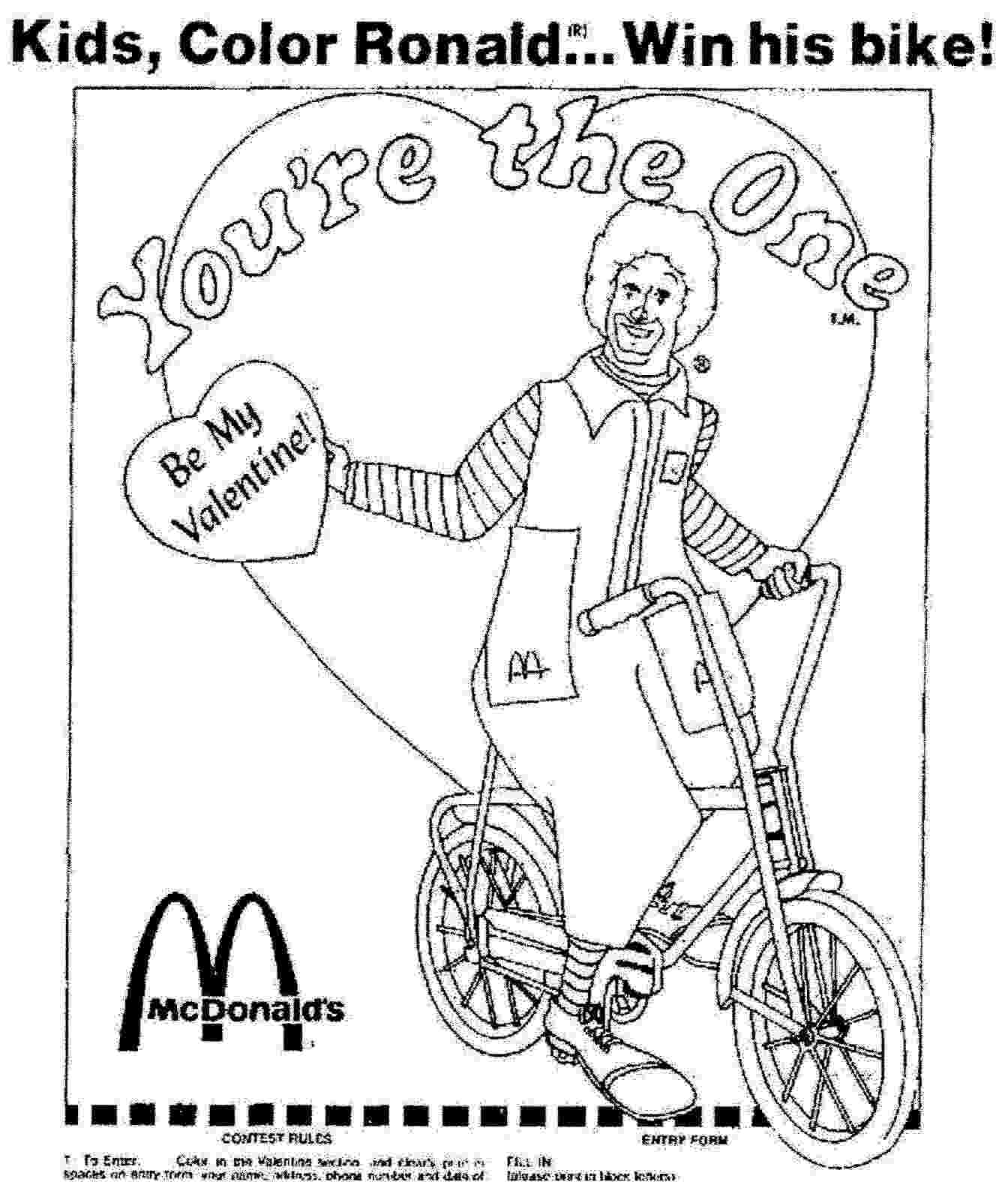 ronald mcdonald colouring pictures ronald mcdonald coloring page free printable coloring pages colouring pictures ronald mcdonald 
