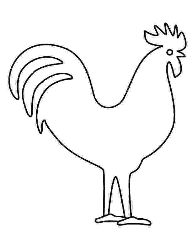 rooster coloring pages free printable printable rooster crafts for kids wehavekids coloring pages free printable rooster 