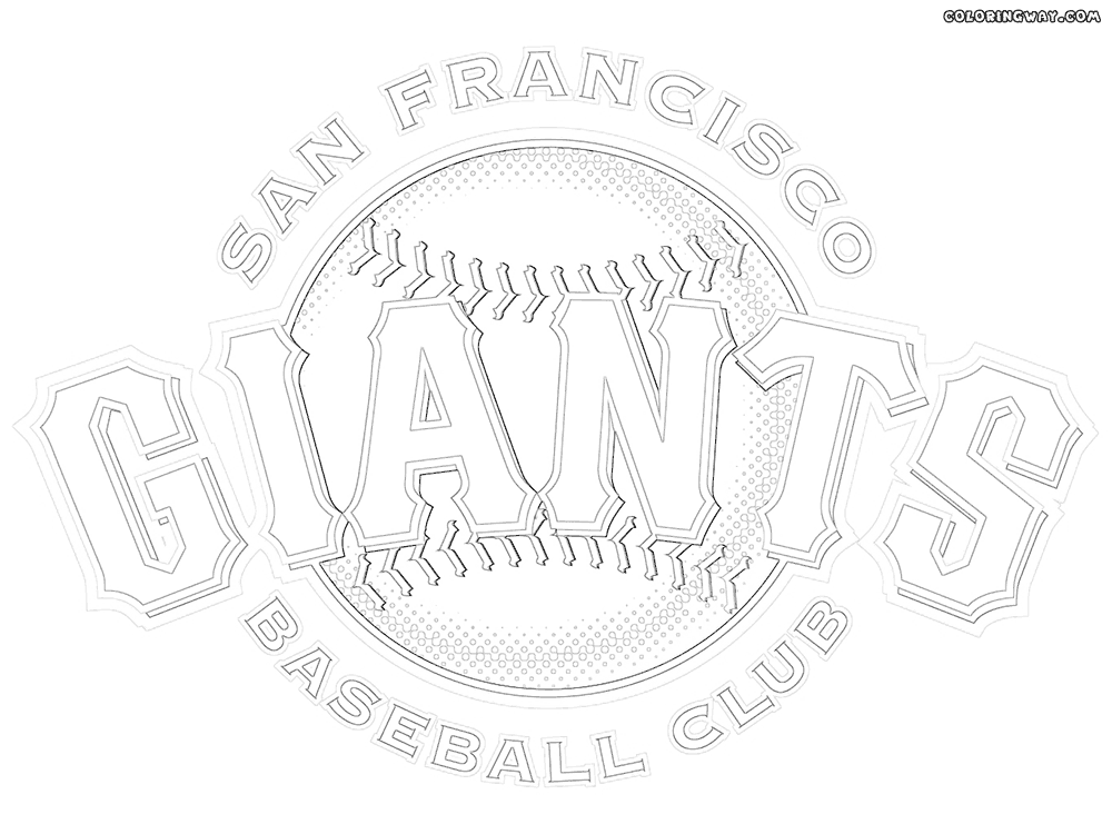 san francisco giants coloring pages san francisco giants logo coloring page free printable giants francisco san coloring pages 