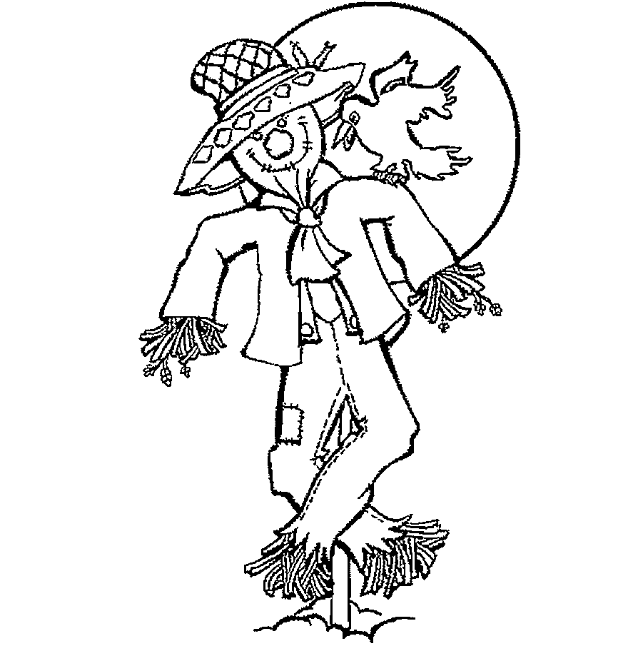 scarecrow coloring pages 1000 images about scarecrow crafts on pinterest coloring scarecrow pages 