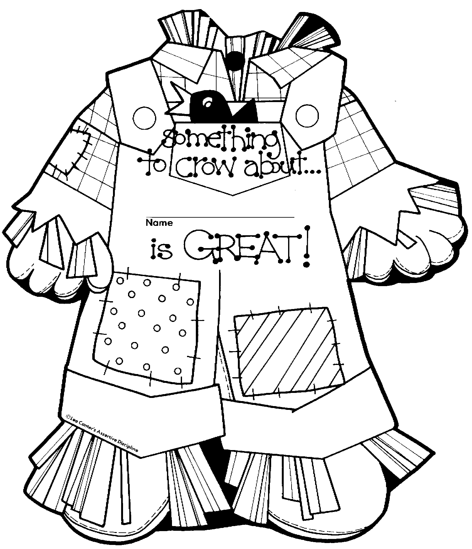 scarecrow coloring pages cute scarecrow coloring pages getcoloringpagescom pages scarecrow coloring 