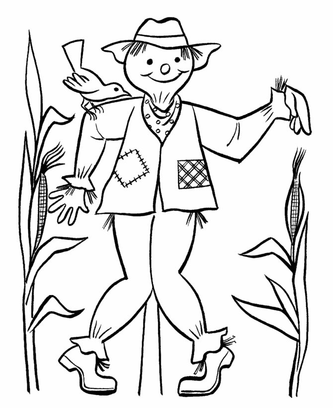 scarecrow coloring pages printable scarecrow coloring pages for kids cool2bkids coloring pages scarecrow 