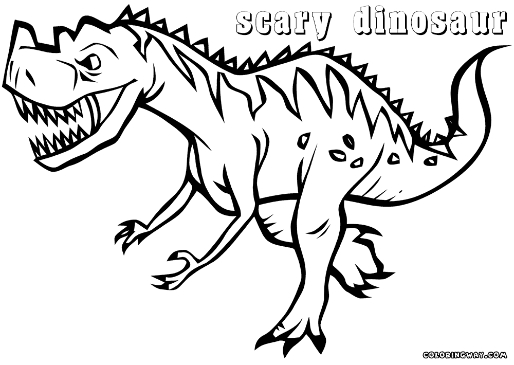 scary dinosaur coloring pages scary dinosaur coloring pages coloring pages to download dinosaur pages scary coloring 