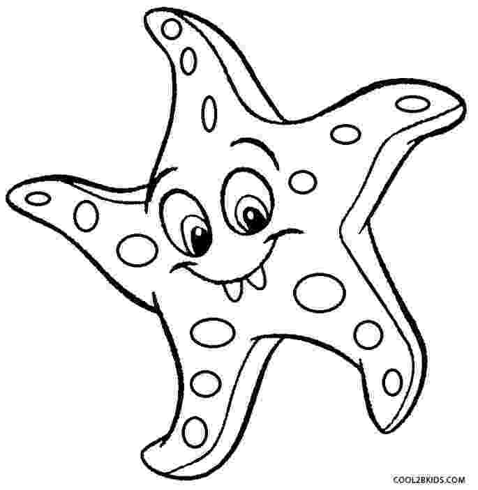 sea star pictures to color free printable starfish coloring pages for kids sea star pictures to color 