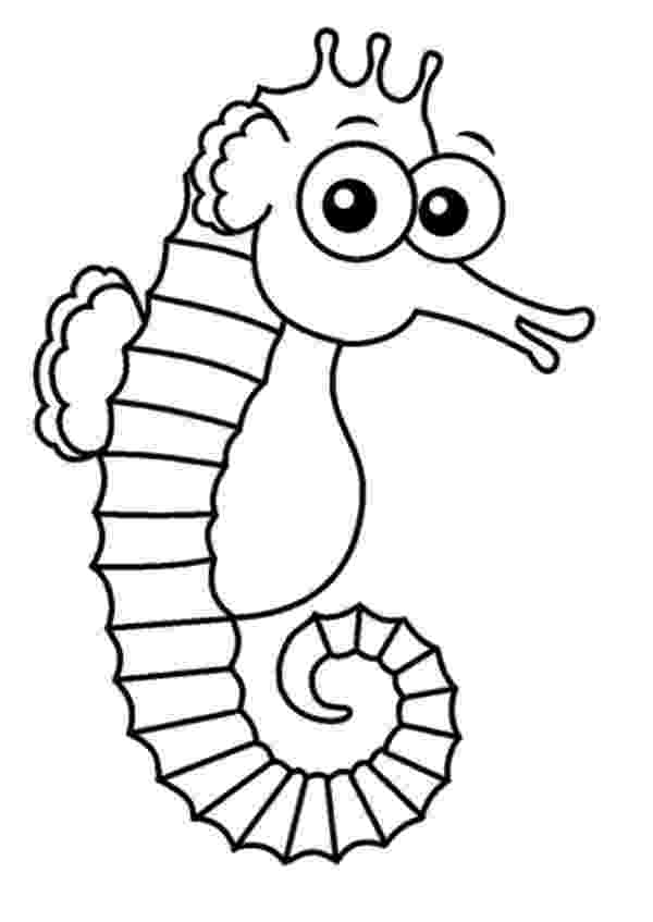 seahorses coloring pages seahorse coloring pages getcoloringpagescom seahorses coloring pages 