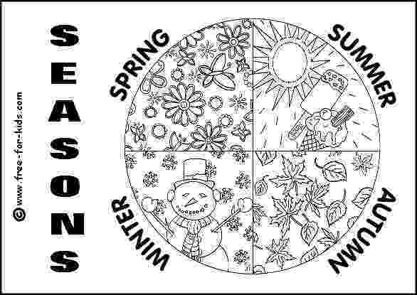 seasons coloring pages 8 best images of free printable winter clothes worksheet seasons pages coloring 