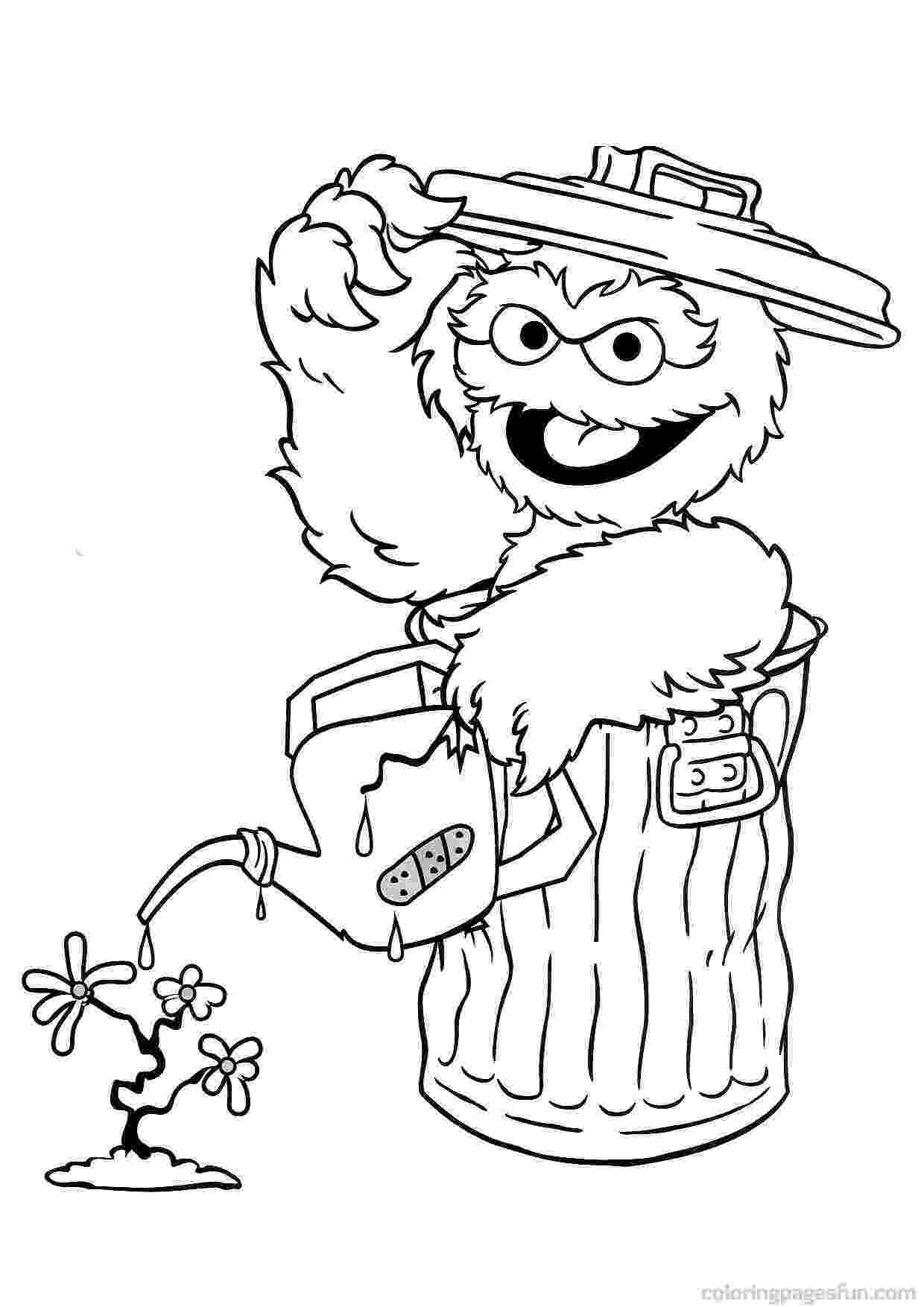 sesame street coloring pages free printable sesame street coloring page printable pages street sesame coloring 