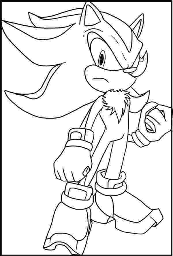 shadow coloring pages sonic the hedgehog coloring pages getcoloringpagescom shadow coloring pages 