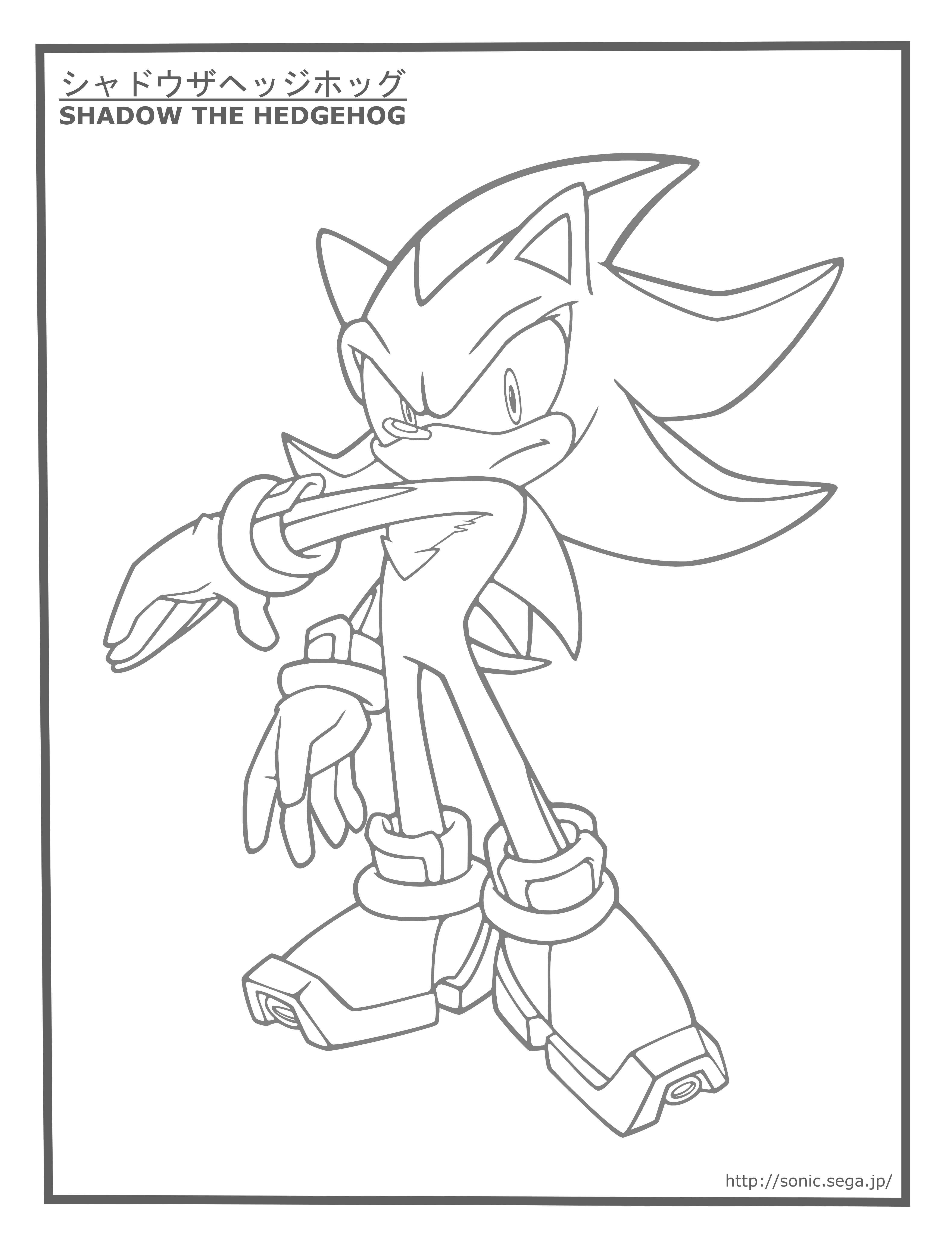 shadow the hedgehog coloring pages shadow the hedgehog coloring pages to download and print hedgehog pages shadow the coloring 
